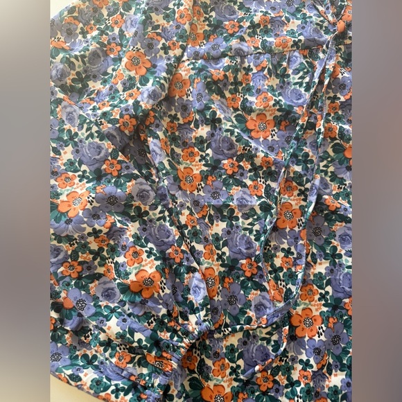 Amazon-Women’s Long Sleeve-Floral-Dress-Boho-Casual-Tunic-Ruffle-Swing-Mini-M - Picture 7 of 9